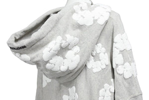 極美品 READYMADE × DENIMTEARS レディメイド デニムティアーズ コットン パーカー 22AW RE-DT-GY-00-00-08 サイズXXL 中古 43583