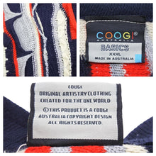 Load image into Gallery viewer, COOGI クージー 3D ニット マルチカラー トップス ウール セーター 立体編み 個性的 3XL 美品 中古 43608