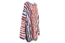 Load image into Gallery viewer, COOGI クージー 3D ニット マルチカラー トップス ウール セーター 立体編み 個性的 3XL 美品 中古 43608