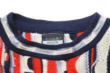 Load image into Gallery viewer, COOGI クージー 3D ニット マルチカラー トップス ウール セーター 立体編み 個性的 3XL 美品 中古 43608