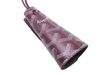 Load image into Gallery viewer, Goyard ゴヤール キーチャーム アクセサリー 小物 トワルゴヤール PVC ワインレッド 美品 中古 43609