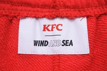 Load image into Gallery viewer, WIND AND SEA×KFC ウィンダンシー×ケンタッキーフライドチキン スウェットパンツ レッド WDS-KFC-09 サイズM 美品 中古 43610