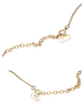 Load image into Gallery viewer, Christian Dior クリスチャンディオール ネックレス アクセサリー ジュエリー CDロゴ ラインストーン GP 美品 中古 43621
