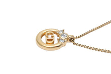 Load image into Gallery viewer, Christian Dior クリスチャンディオール ネックレス アクセサリー ジュエリー CDロゴ ラインストーン GP 美品 中古 43621
