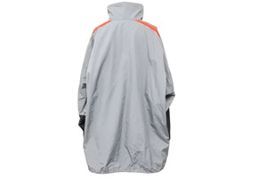 BALENCIAGA バレンシアガ ナイロン ジャケット ロゴ プリント 19ss 534317 グレー 赤 ブラック サイズ 44 美品 43644