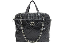 Load image into Gallery viewer, CHANEL シャネル ポートベロー マトラッセ 2WAY ハンドバッグ チェーンショルダー ココマーク 黒 13番台 A46148 美品 中古 43653