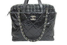 Load image into Gallery viewer, CHANEL シャネル ポートベロー マトラッセ 2WAY ハンドバッグ チェーンショルダー ココマーク 黒 13番台 A46148 美品 中古 43653