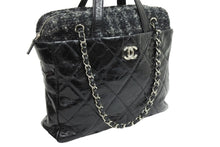 Load image into Gallery viewer, CHANEL シャネル ポートベロー マトラッセ 2WAY ハンドバッグ チェーンショルダー ココマーク 黒 13番台 A46148 美品 中古 43653