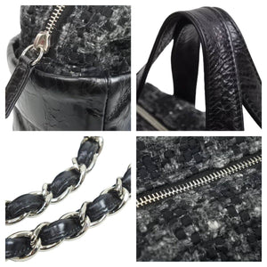 CHANEL シャネル ポートベロー マトラッセ 2WAY ハンドバッグ チェーンショルダー ココマーク 黒 13番台 A46148 美品 中古 43653
