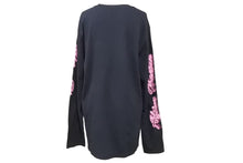 Load image into Gallery viewer, THE WEEKEND × READY MADE ザウィークエンド レディメイド 限定 長袖Ｔシャツ ブラック トップス サイズL 美品 中古 43737