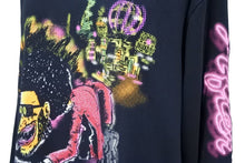 Load image into Gallery viewer, THE WEEKEND × READY MADE ザウィークエンド レディメイド 限定 長袖Ｔシャツ ブラック トップス サイズL 美品 中古 43737