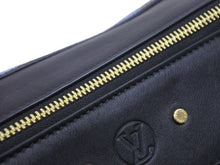 画像をギャラリービューアに読み込む, 新品同様 LOUIS VUITTON ルイヴィトン ショルダーバッグ スピーディアマゾン ブラック スムースレザー ブルー M42202 中古 43663