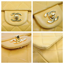 Load image into Gallery viewer, シャネル CHANEL マトラッセ ココマーク チェーン ショルダー リュック 3番台 レザー イエロー 美品 中古 43697