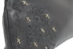 CHROME HEARTS クロムハーツ クラッシバック セメタリークロス ベイビーファット レザー シルバー 中古 43704