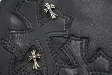 画像をギャラリービューアに読み込む, CHROME HEARTS クロムハーツ クラッシバック セメタリークロス ベイビーファット レザー シルバー 中古 43704