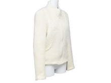 Load image into Gallery viewer, CHANEL シャネル ジャケット P24587V15045 ウール アンゴラ ホワイト 04A サイズ36 美品 中古 43709