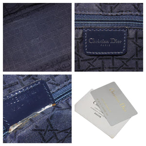 Christian Dior クリスチャンディオール レディディオール ラージ カナージュ インディゴ MA-1929 ハンドバック 中古 43718