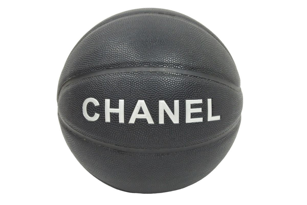 激レア CHANEL シャネル バスケットボール 黒 シルバー 2019年 即完売 ...