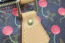 Load image into Gallery viewer, LOUIS VUITTON ルイ ヴィトン モノグラムチェリー 村上隆 スピーディ25 ハンドバッグ ミニボストン M95009 美品 中古 43725