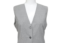 Load image into Gallery viewer, マルジェラ期 HERMES エルメス セットアップ スーツ サイズ38 グレー ノースリーブ ヴィンテージ 中古 43726