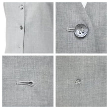 Load image into Gallery viewer, マルジェラ期 HERMES エルメス セットアップ スーツ サイズ38 グレー ノースリーブ ヴィンテージ 中古 43726
