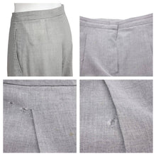 Load image into Gallery viewer, マルジェラ期 HERMES エルメス セットアップ スーツ サイズ38 グレー ノースリーブ ヴィンテージ 中古 43726