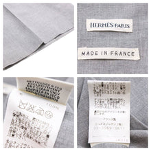 Load image into Gallery viewer, マルジェラ期 HERMES エルメス セットアップ スーツ サイズ38 グレー ノースリーブ ヴィンテージ 中古 43726