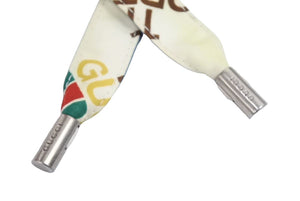 GUCCI × The North Face グッチ ザ ノースフェイス バケットハット ナイロン ホワイト ブルー 652942 4HADY 9769 美品 中古 43734