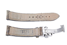 Load image into Gallery viewer, Jacob&amp;co ジェイコブ 5タイムゾーン 47mm 純正レザーベルト 腕時計 替えベルト レザー カーキ シルバー 良品 中古 43758