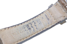 Load image into Gallery viewer, Jacob&amp;co ジェイコブ 5タイムゾーン 47mm 純正レザーベルト 腕時計 替えベルト レザー カーキ シルバー 良品 中古 43758