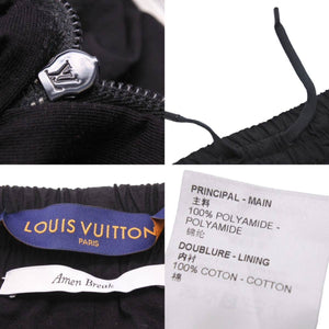 新品同様 Louis Vuitton ルイヴィトン 22SS テクニカルトラックスーツトラウザーパンツ 1A9SVK ブルー ナイロン サイズM 中古 43763