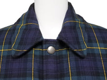 Load image into Gallery viewer, BALENCIAGA バレンシアガ チェック ダウンジャケット アウター マルチカラーロゴ 602447 サイズ44 美品 中古 43779