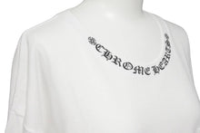画像をギャラリービューアに読み込む, CHROME HEARTS クロムハーツ 半袖Tシャツ Neck Logo Pocket Tee ポケットティー ネックロゴ コットン ホワイト XL 良品 中古 43782
