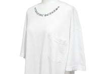 Load image into Gallery viewer, CHROME HEARTS クロムハーツ 半袖Tシャツ Neck Logo Pocket Tee ポケットティー ネックロゴ コットン ホワイト XL 良品 中古 43782