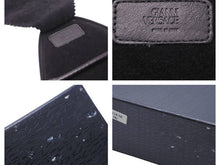 Load image into Gallery viewer, Gianni Versace ジャンニ ヴェルサーチ ジュエリーボックス メデューサ レザー ブラック ゴールド 美品 中古 43789
