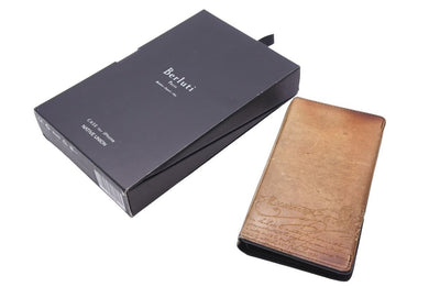 Berluti ベルルッティ iPhone8plus 7 携帯ケース 箱付き 手帳型 iPhoneケース カリグラフィー ヴェネチアンレザー 中古 43791