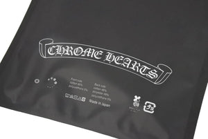 新品未使用 CHROME HEARTS クロムハーツ マスク ブラック 黒 雑貨 ロゴ レギュラー 中古 43792