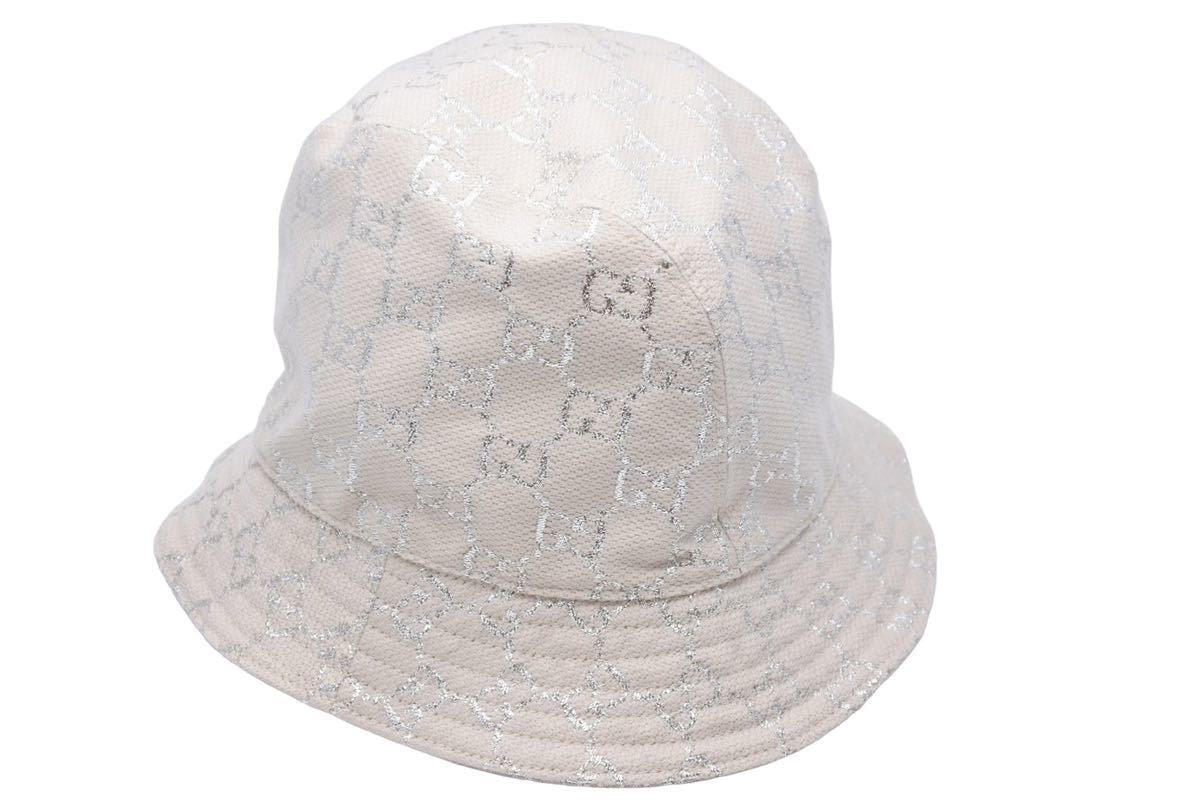 GUCCI レディースバケットハット GGパターン ヴィンテージ GUCCI - グッチ GUCCI ハット レディース ブランド バケット