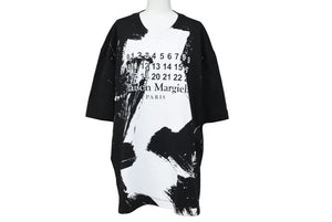 MAISON MARGIELA メゾンマルジェラ ロゴペイント 半袖Ｔシャツ ...