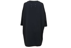 MAISON MARGIELA メゾンマルジェラ ロゴペイント 半袖Ｔシャツ ブラック ホワイト S29GC0282 S22816 サイズS 美品 中古 43815