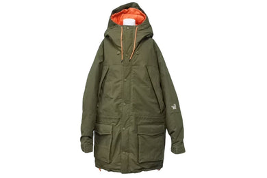 新品同様 READYMADE レディメイド MOUNTAIN DOWN PARKA マウンテン ダウン パーカー モッズコート カーキ サイズ2 中古 43827
