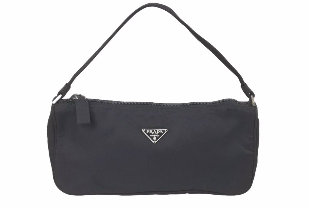 PRADA プラダ アクセサリーポーチ NERO ハンドバッグ ナイロン 小物 