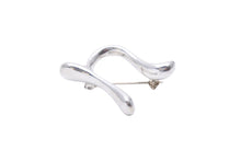 Load image into Gallery viewer, Tiffany &amp; Co ティファニー イニシャルブローチ N アクセサリー ブランドジュエリー 6.3g シルバー925 美品 中古 43849