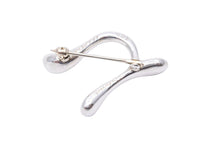 Load image into Gallery viewer, Tiffany &amp; Co ティファニー イニシャルブローチ N アクセサリー ブランドジュエリー 6.3g シルバー925 美品 中古 43849