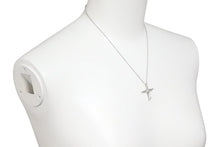 Load image into Gallery viewer, TIFFANY&amp;Co ティファニー オープンクロスネックレス インフィニティクロス エルサペレッティ 3.2g シルバー925 美品 中古 43855