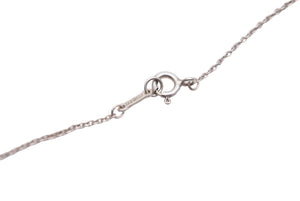 TIFFANY&Co ティファニー オープンクロスネックレス インフィニティクロス エルサペレッティ 3.2g シルバー925 美品 中古 43855