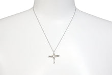 Load image into Gallery viewer, TIFFANY&amp;Co ティファニー オープンクロスネックレス インフィニティクロス エルサペレッティ 3.2g シルバー925 美品 中古 43855