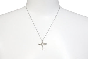 TIFFANY&Co ティファニー オープンクロスネックレス インフィニティクロス エルサペレッティ 3.2g シルバー925 美品 中古 43855