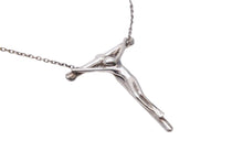 Load image into Gallery viewer, TIFFANY&amp;Co ティファニー クロスフィックス ロザリオ 十字架 ネックレス ヴィンテージ 2.9g シルバー925 良品 中古 43857