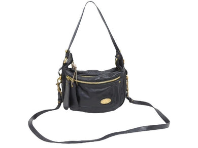 Chloe クロエ 2WAYバッグ ワンショルダーバッグ ショルダーバッグ ハンドバッグ レザー ブラック ゴールド金具 良品 中古 43874